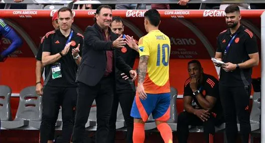 Foto de Selección Colombia, en nota de Néstor Lorenzo dijo qué opina por James Rodríguez y suplencia en Rayo Vallecano