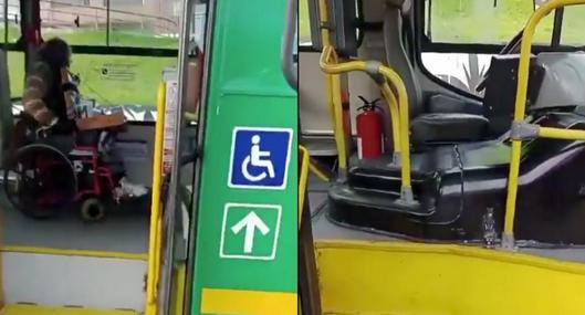 Conductor que abandonó bus de Transmilenio no renunció, sino que huyó de usuarios