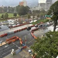 Lluvias en Bogotá.