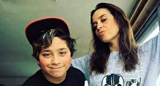 Hijo de Diana Ángel sacó a relucir gran talento para la música