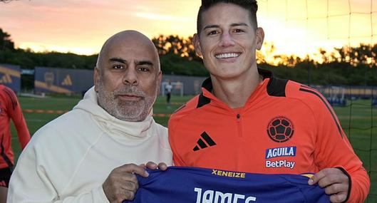 Chicho Serna habló de James Rodríguez en Boca Juniors y el posible fichaje