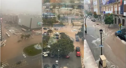 Nuevas inundaciones en España por Dana en Málaga y Tarragona: videos