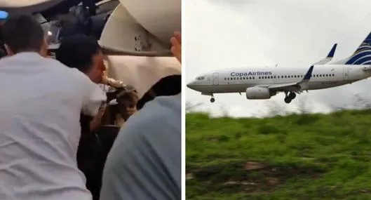 Hermana de colombiano que intentó abrir puerta en pleno vuelo: “Creo que fue un momento de pánico”.