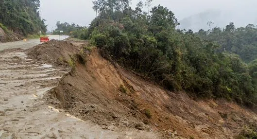 Cierres en vías de Chocó, Boyacá, Santander, Caldas y otros departamentos