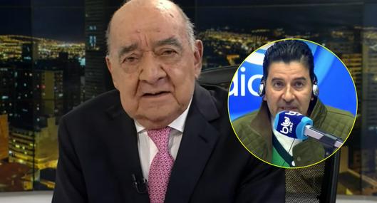 Néstor Morales despidió triste a Yamid Amat por salida del aire de Noticiero CM&