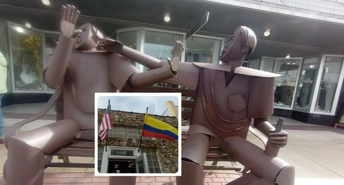 en nota de quién es el colombiano en Fort Myers (Florida) ídolo por arte, Edgardo Carmona