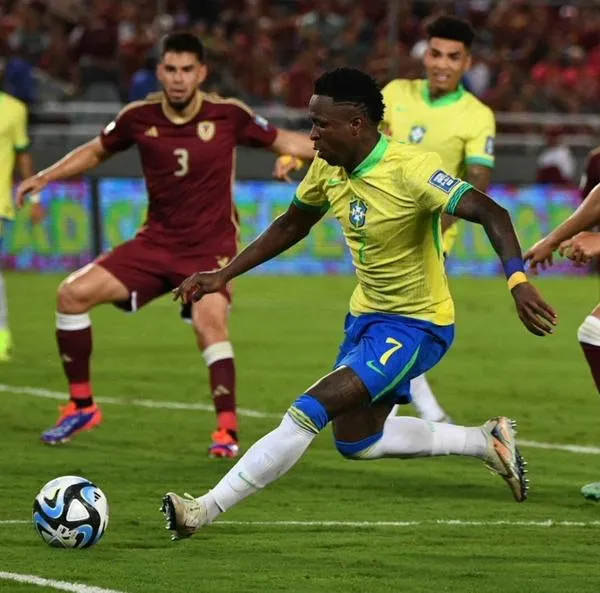 La Selección de Venezuela y Brasil no pasaron de la igualdad 1-1 hoy jueves 14 de noviembre por las Eliminatorias al Mundial de 2026.