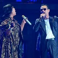 Marc Anthony se reconcilió con 'La India': cantaron juntos en los Latin Grammy