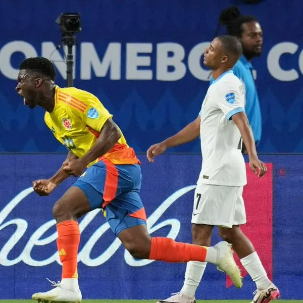 Jéfferson Lerma, en el gol por semifinales de Copa América