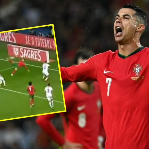 Cristiano Ronaldo marcó gol de chilena en Portugal-Polonia de Liga de Naciones