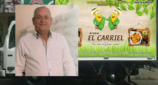 Asesinato de Alfonso Valencia, fundador y dueño de Arepas El Carriel: Luis Alberto, su hermano, relató nuevos detalles y dijo que homicida sí es conocido.