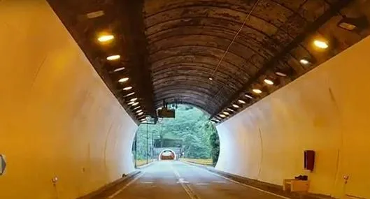 Foto de túnel hacia Villavicencio, en nota de cuánto mide el túnel más largo hacia Villavicencio, hito entre obras de Colombia