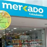 ¿Cuántas tiendas tiene Colsubsidio en Colombia?