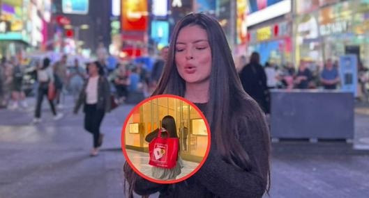 Bolsa del D1 se vuelve viral en Nueva York por video de colombiana