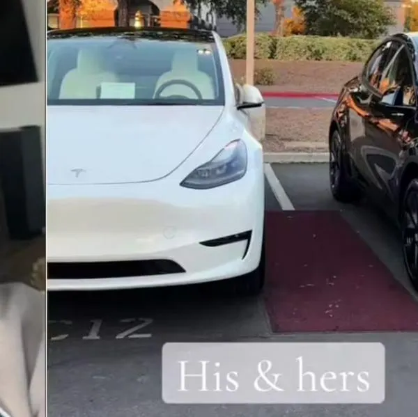 Mujer viral por cargar sus dos carros Tesla en casa y aumento de factura