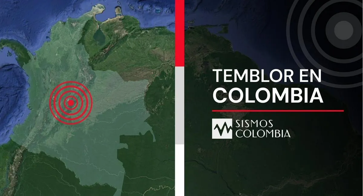 Temblor en Colombia hoy 2024-11-16 13:25:28 en Los Santos - Santander, Colombia