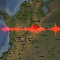 Sismo en Colombia. 