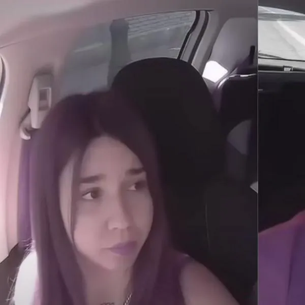Mujer chilana quedó grabada agrediendo a conductor de InDriver