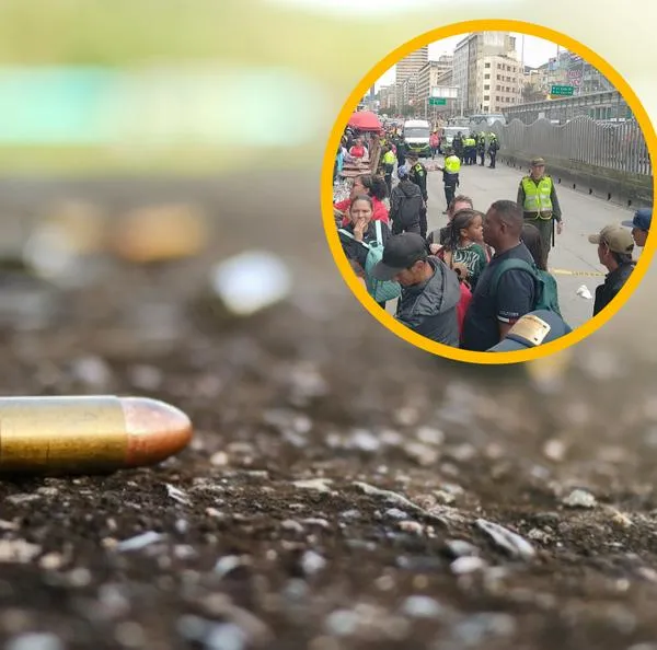 Así fue el tiroteo en San Victorino. 