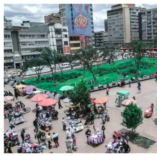 Balacera en San Victorino hoy expuso problema contra comerciantes en Bogotá