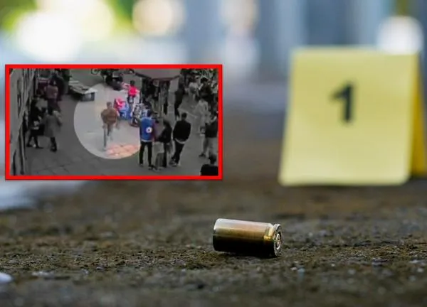 Primer video del sicario de San Victorino, que luego murió en balacera con policía.