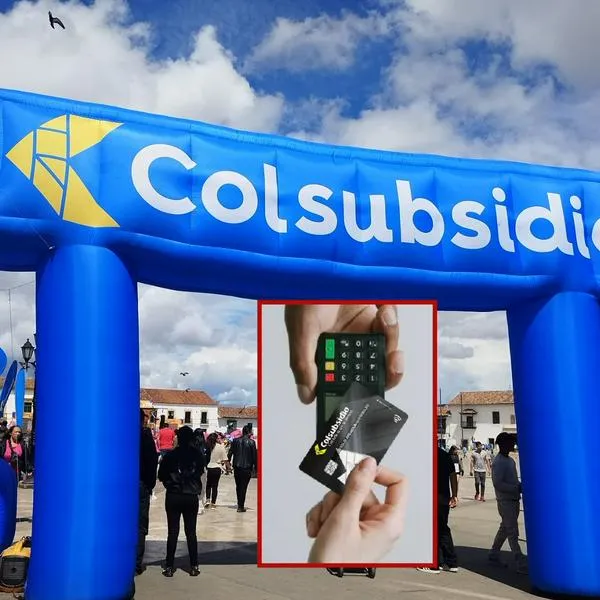 Tarjetas de Colsubsidio.