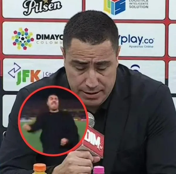 Efraín Juarez, DT de Nacional, explica por qué hizo gestos contra Medellín