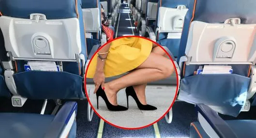 ¿Por qué no se deben usar chanclas o tacones en un vuelo?