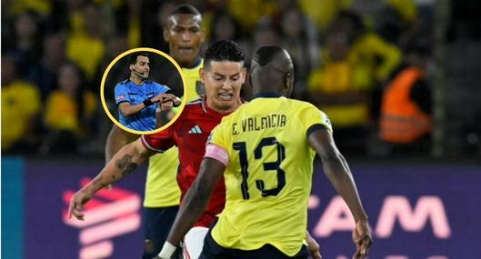 ¿De dónde es el arbitro de Colombia vs Ecuador hoy? Ya le ha pitado a la tricolor