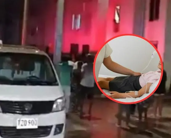 Reporte médico de cómo llegó la niña que fue lanzada por su padre de edificio