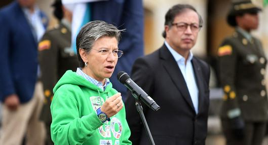 Claudia López a Gustavo Petro: "¿por qué no te callas?", por defensa de maduro