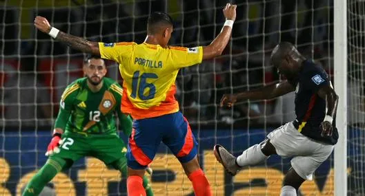 Gol de Enner Valencia a Colombia.