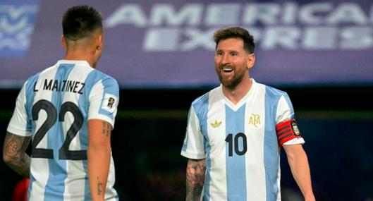 La Selección Argentina, con un golazo de Lautaro Martínez, quedó cerca de clasificar al Mundial: venció 1-0 a Perú por las Eliminatorias.