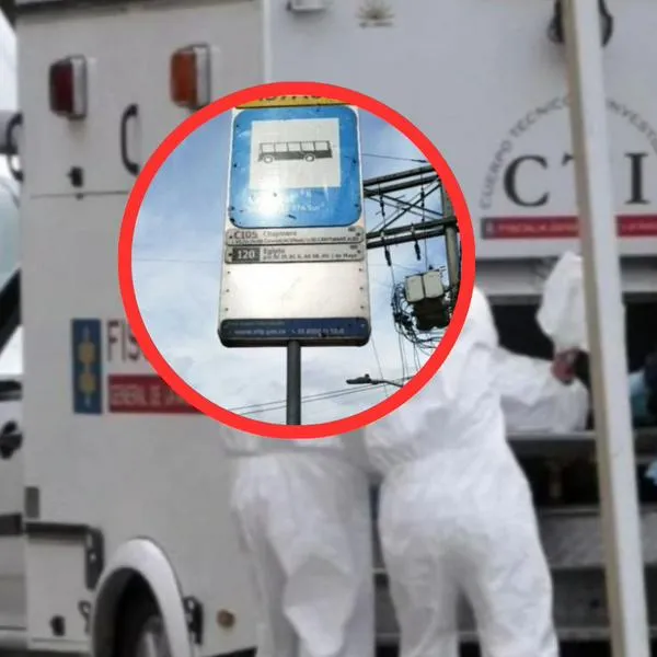 Pánico en paradero del SITP: hombre fue asesinado mientras esperaba el bus. El agresor lo habría ultimado con un ladrillo en la cabeza. 