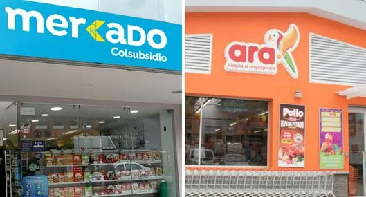 Tiendas Ara se quedará con supermercados Colsubsidio y explicaron cómo será todo