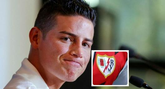 Foto de James Rodríguez y Rayo, en nota de por qué Rayo Vallecano está en riesgo de sanción