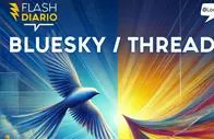 Bluesky vs Threads- batalla por usuarios