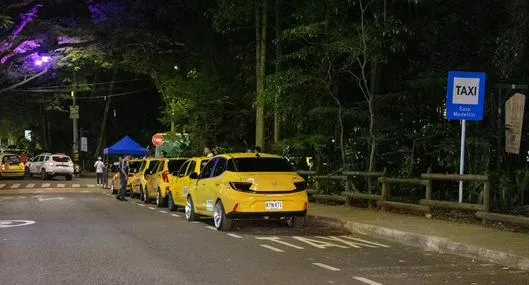 Taxis en Medellín, en nota sobre cómo tomar uno en Provenza de manera segura