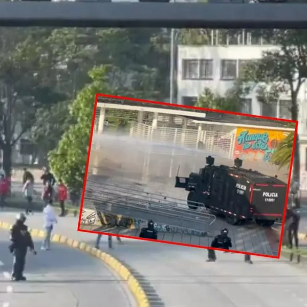 Protestas U Nacional hoy: disturbios encapuchados y cierre de Transmilenio