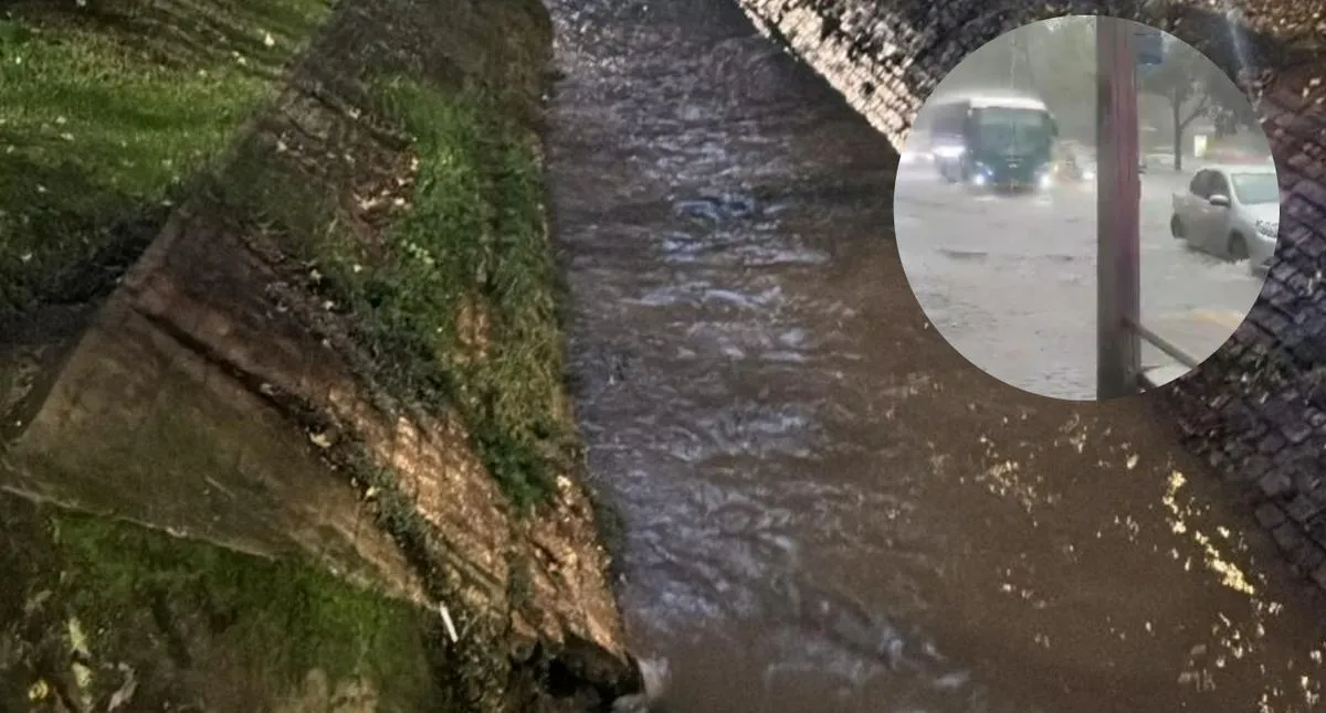 Caño del Virrey se desbordó. 