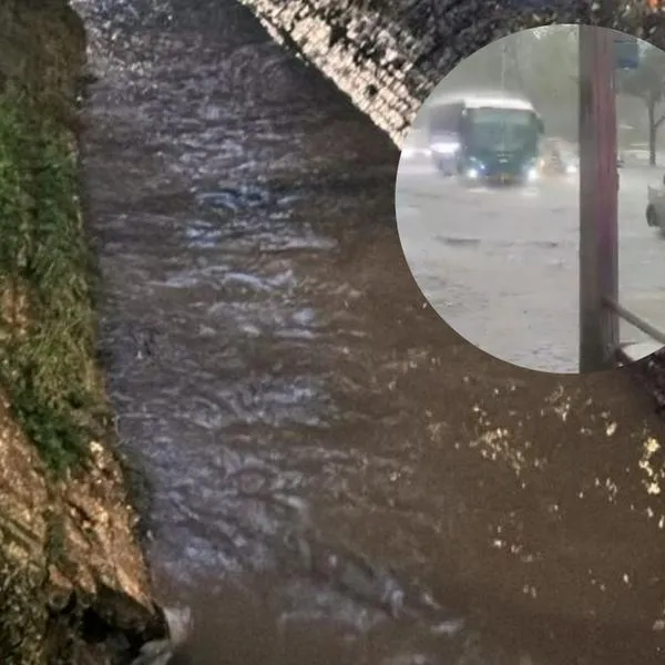 Emergencias por lluvias en Bogotá.