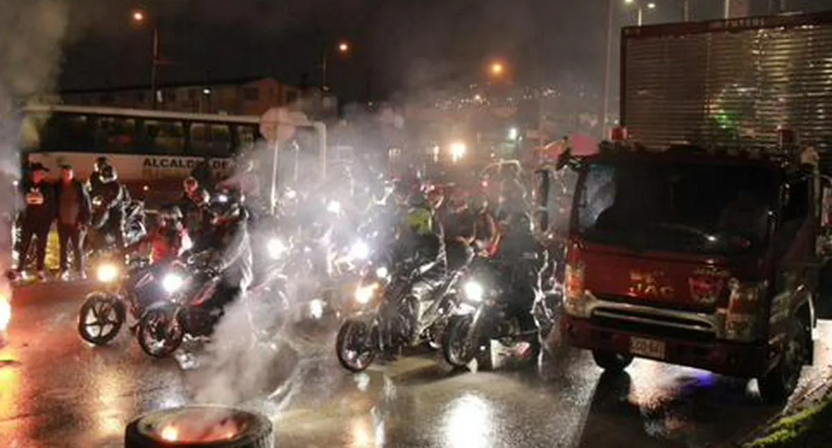 Inundaciones en Bogotá: así fue el caos desatado en Soacha por protestas