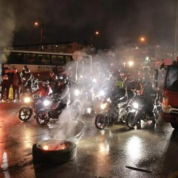 Inundaciones en Bogotá: así fue el caos desatado en Soacha por protestas