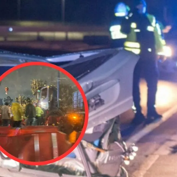 En Bogotá, grave accidente causa caos vehicular en avenida 68.