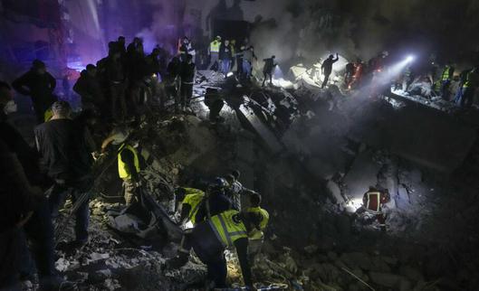 Al menos cuatro muertos en un bombardeo israelí en pleno centro de Beirut