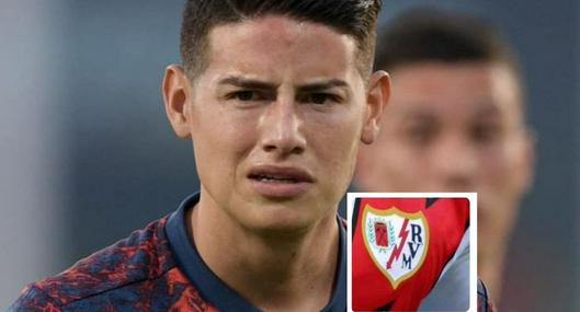 Fotos de James Rodríguez y Rayo Vallecano, en nota de qué dicen sobre Colombia por James Rodríguez y Rayo Vallecano 