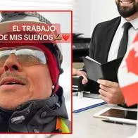 Migrante en Canadá