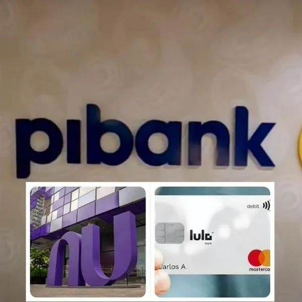 Fotos de Pibank, Nu y Lulo Bank, en nota de que Pibank, rival de Nu y Lulo Bank, anunció cómo cambia tasas de interés en cuentas
