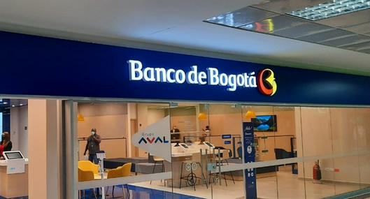 Banco de Bogotá con tarjeta de crédito o débito y cambios en aplicación