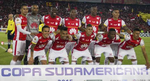 Luis Seijas calentó clásico Santa Fe vs. Millonarios con título de Sudamericana